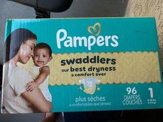 Pampers Diapers - Size 1