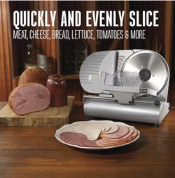 WESTON Slicer for Meats, Cheeses, Bread, Vegetables and More