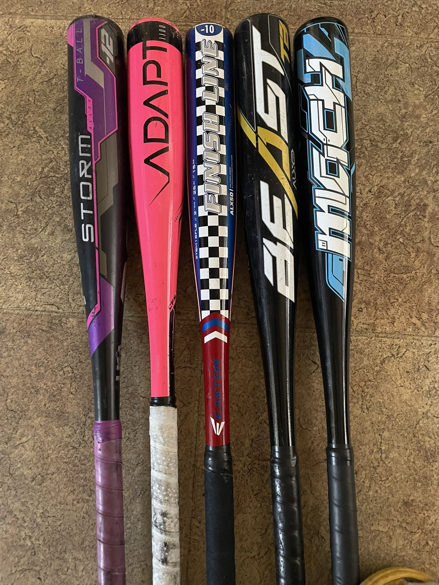 USA Baseball Bats Little League Approved Easton Rawlings Franklin Marucci Louisville  Slugger for Sale in Lincoln Acres, CA - OfferUp