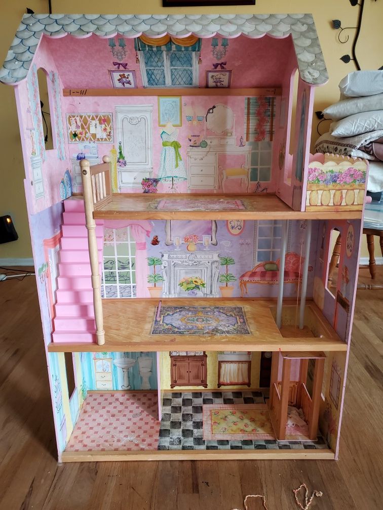 Barbie doll house la casa de barbie $25 dls