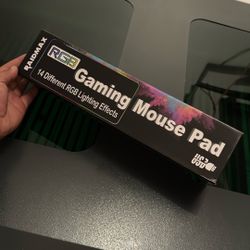 Raidmax RGB Gaming Mouse Pad – XL Extended, 14 Lighting Modes (NEW)