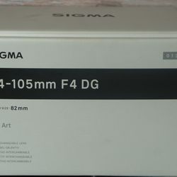 SIGMA Sigma Art 24-105mm f4 DG HSM SONY Sony A mount with original box!