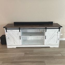 60” TV Console w/ Storage – Great Condition 