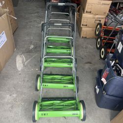 Reel mowers