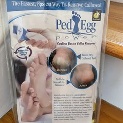 New In Box Ped Egg Cordless electric callus remover