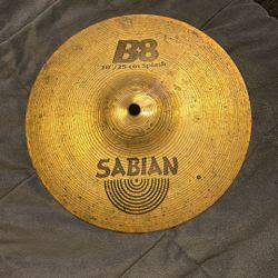 Sabian B8 10” splash cymbal