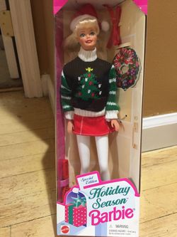 Holiday Season Barbie 1996