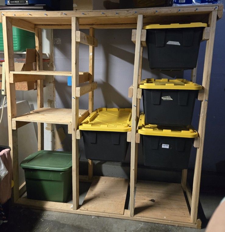 Storage Container Shelving