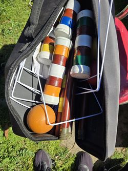 Croquet set