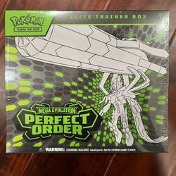 Pokemon Perfect Order ETB Sealed New