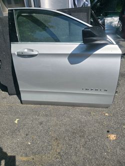 Chevy Impala Front Door Silver OEM 2016-2020