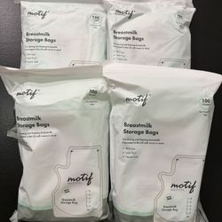 New Motif Breastmilk Storage Bags 400 count