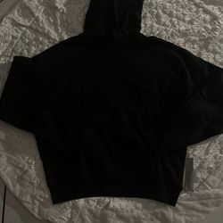 Black Essentials Hoodie Size Meduim 