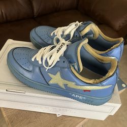 Off White MCA Bape University Blue