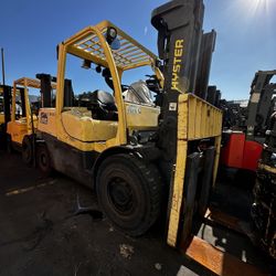 Hyster Forklift Turbo Diesel 10,000 Lbs Capacity 