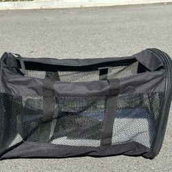 Soft Sided Pet/Dog Carrier- Black