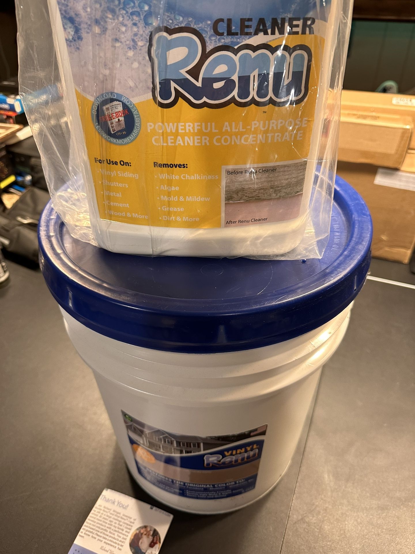 Renu Vinyl Siding Restoration System - New / Unopened