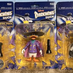 Disney Darkwing Duck Collectible Action Figure NEW Rare Funko Toy + CHASE