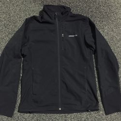 Patagonia Common Threads Partnership mens size medium black windbreaker jacket - worn once like new 