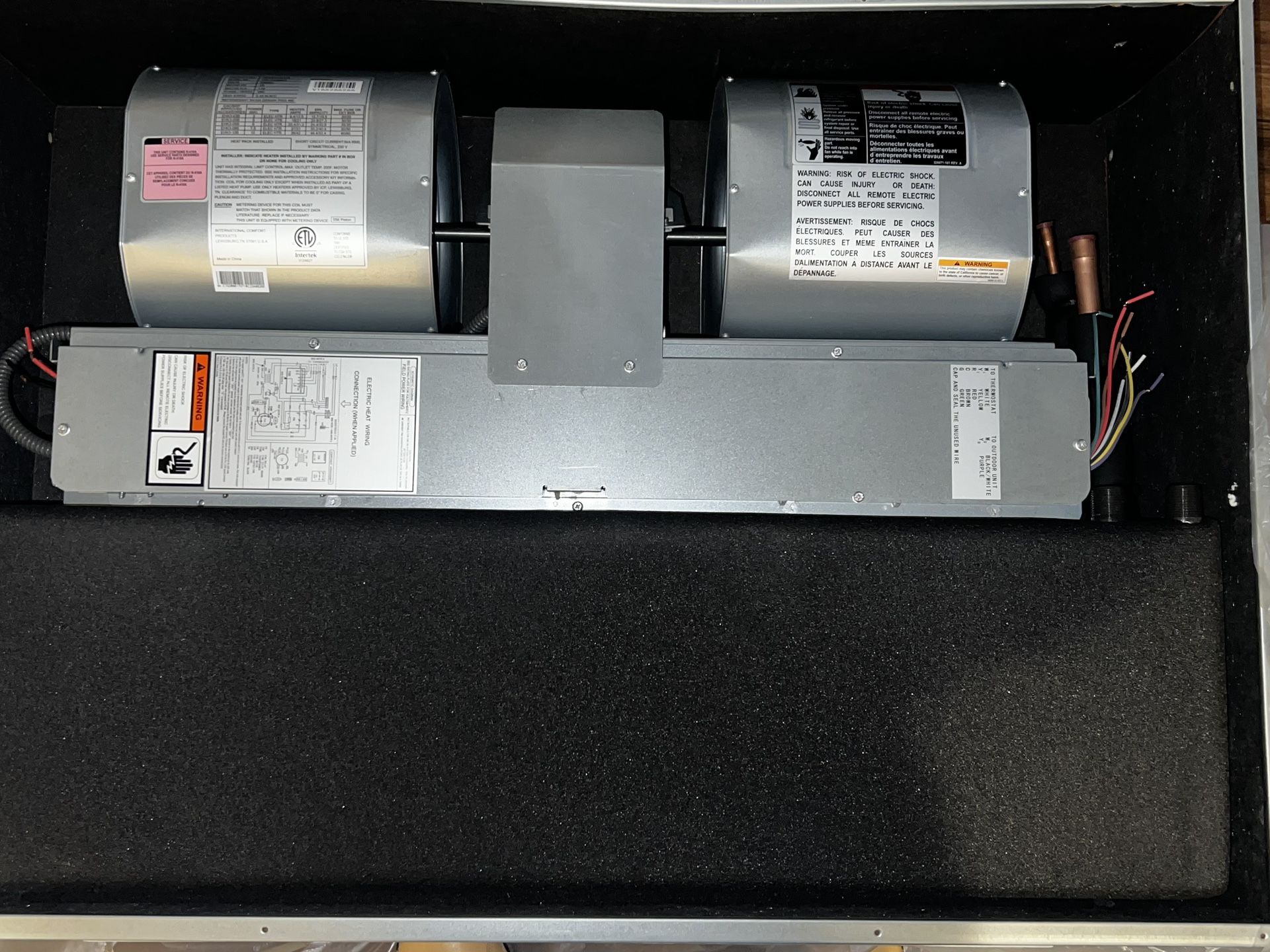 2 Ton Air Handler, 208-230/1/60, Horizontal, R-410A