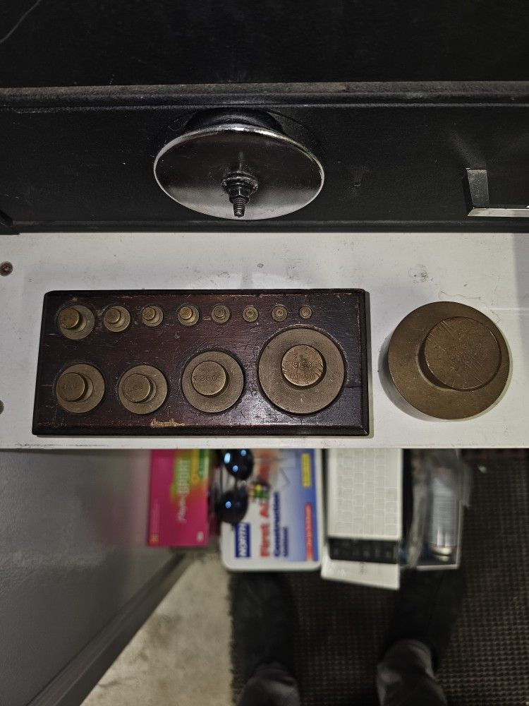 Vintage Weights For Scale 