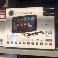 Planet Audio 7 Inch Apple CarPlay Stereo On Sale For 139.99 