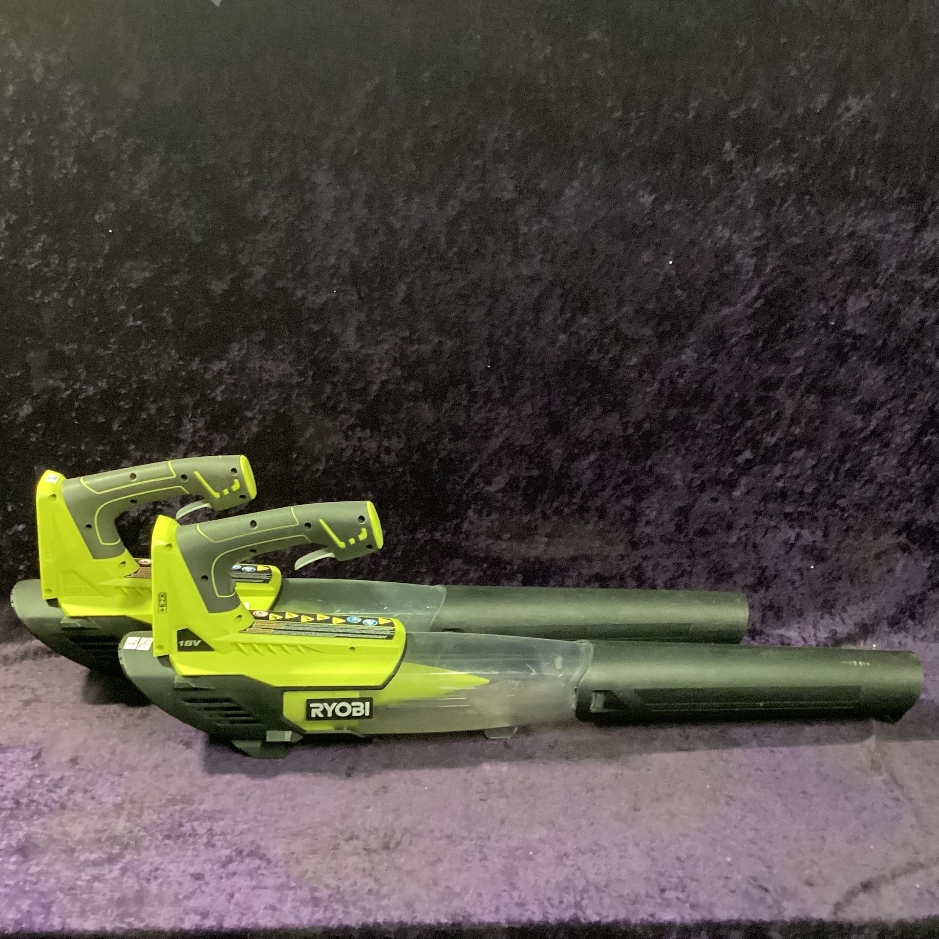 🧰🛠RYOBI ONE+ 18V 100MPH/280CFM Cordless Variable-Speed Jet Fan Leaf Blowers(Tool Only)-$45 EACH!🧰ðŸ›