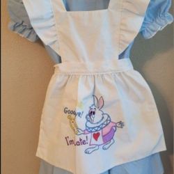Vintage Alice In Wonderland Disney Dress 6x