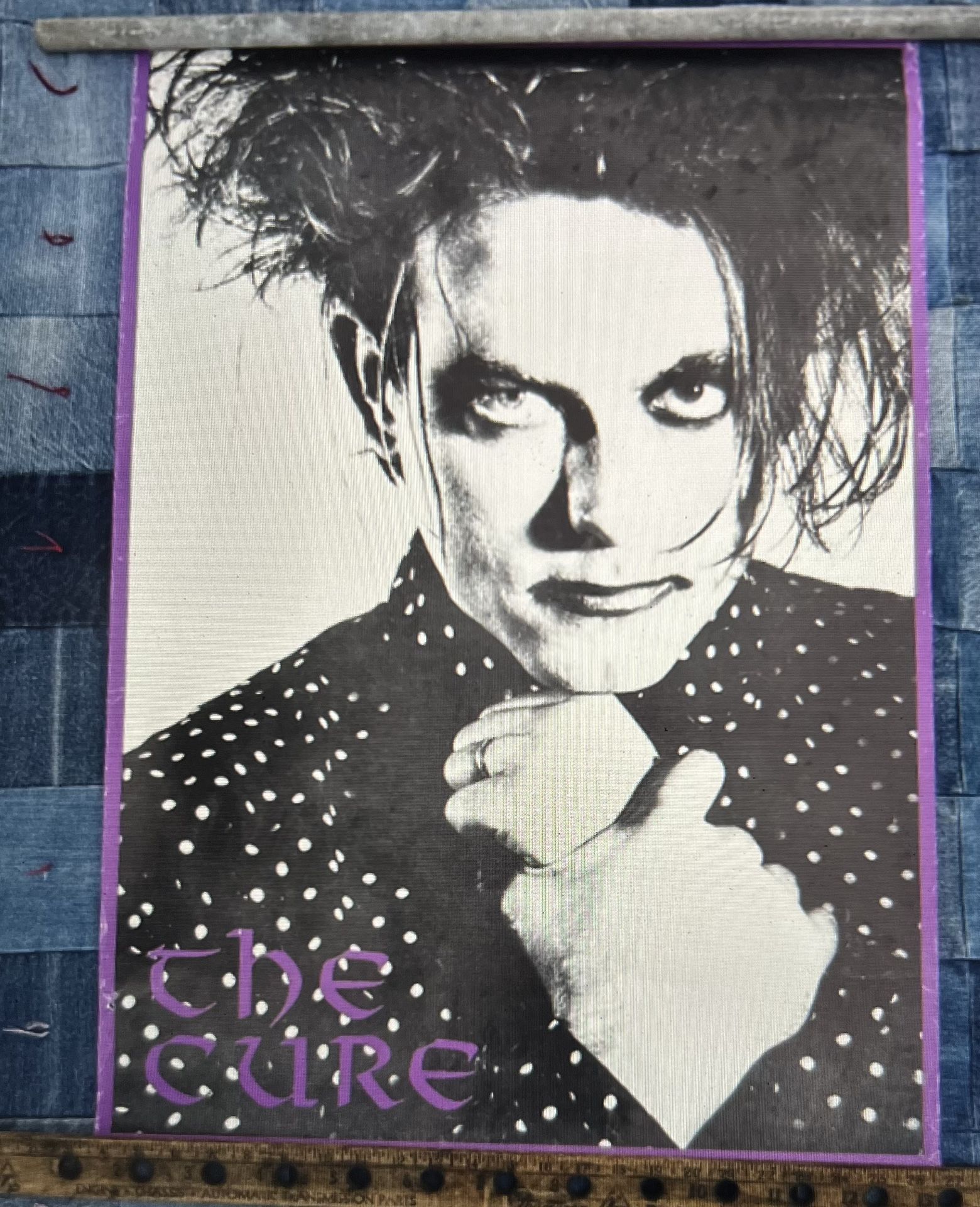 The Cure Robert Smith Original Poster 23"x33" Vintage