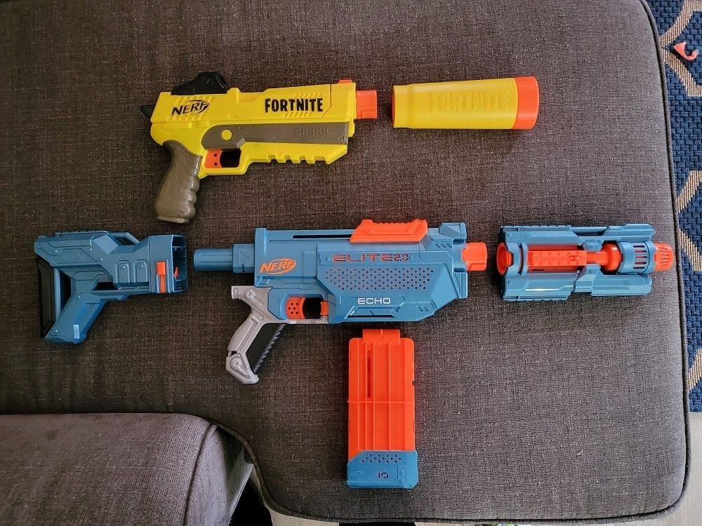 NERF Guns/ Bow And Arrows