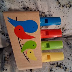 Hape German Kids Toy Bird Whistle
