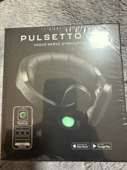Pulsetto fit.  Vagus nerve. Stimulator.          Pulsetto conductive gel