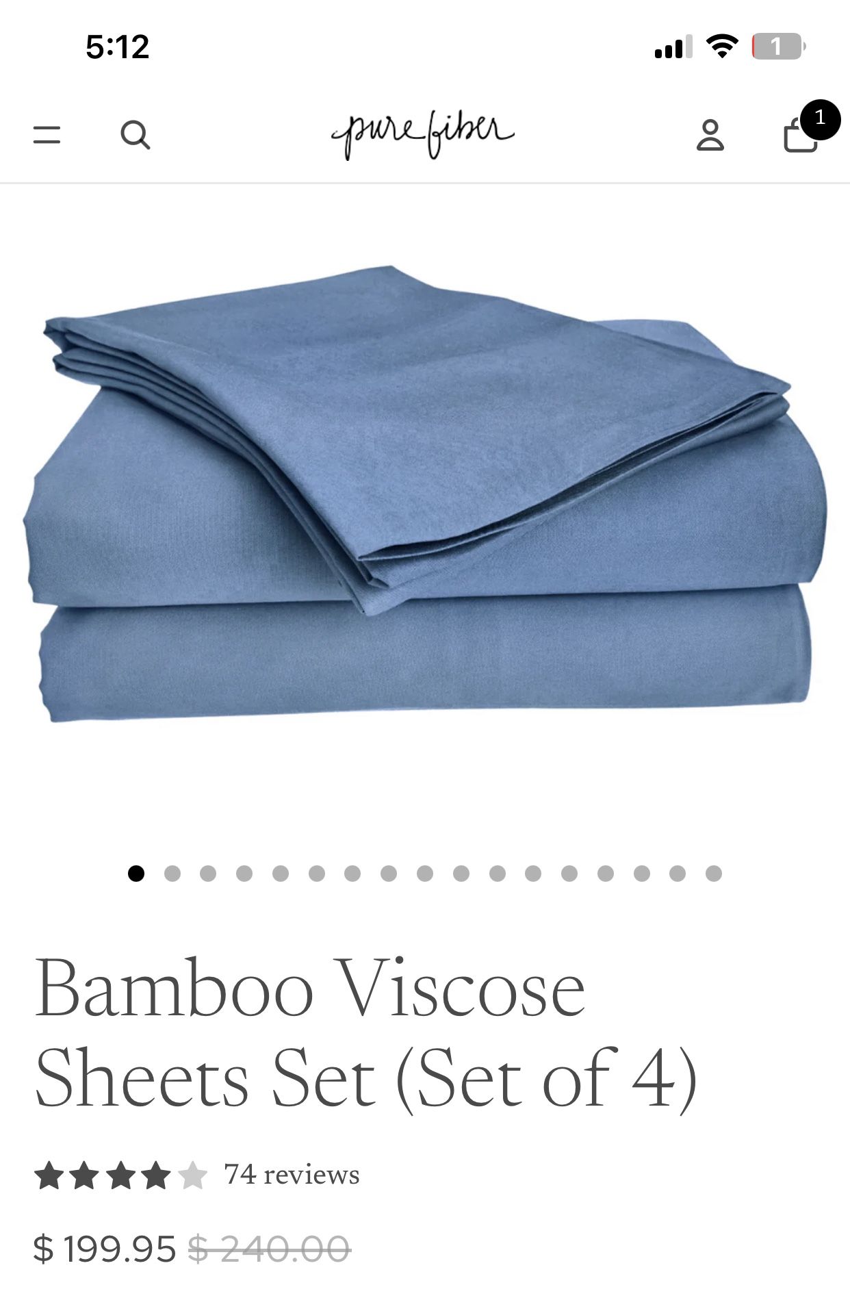 Just Cool Bed Sheets- King Size & Cal king Sizes - NEW