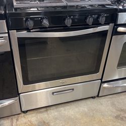 Whirlpool Stove Gas Stainless