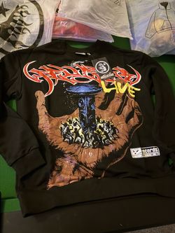 Hellstar Live Graphic Crewneck Sweatshirt
