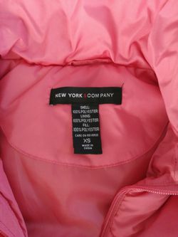Ladies extra small pink jacket vest