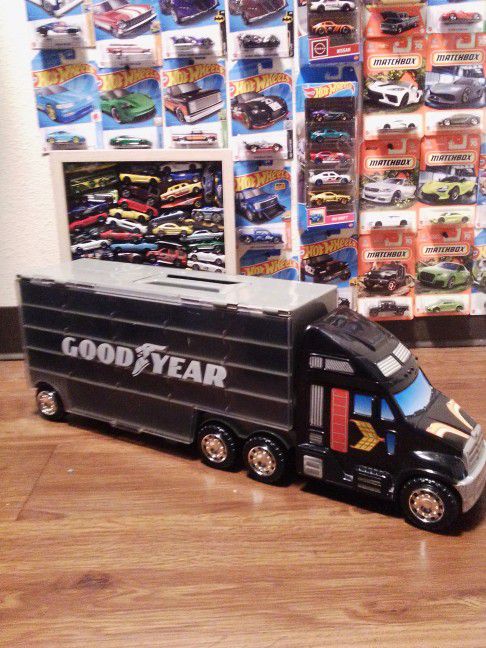 Goodyear Truck Toy Car Hauler 