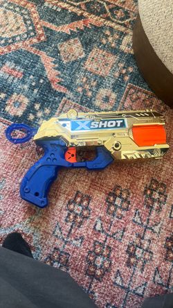 Nerf gun x shot and nerf bullets