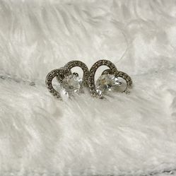 Zara Heart Stud Earrings