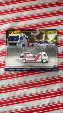 Hot Wheels Premium Team Transport - ‘73 Honda Civic Custom