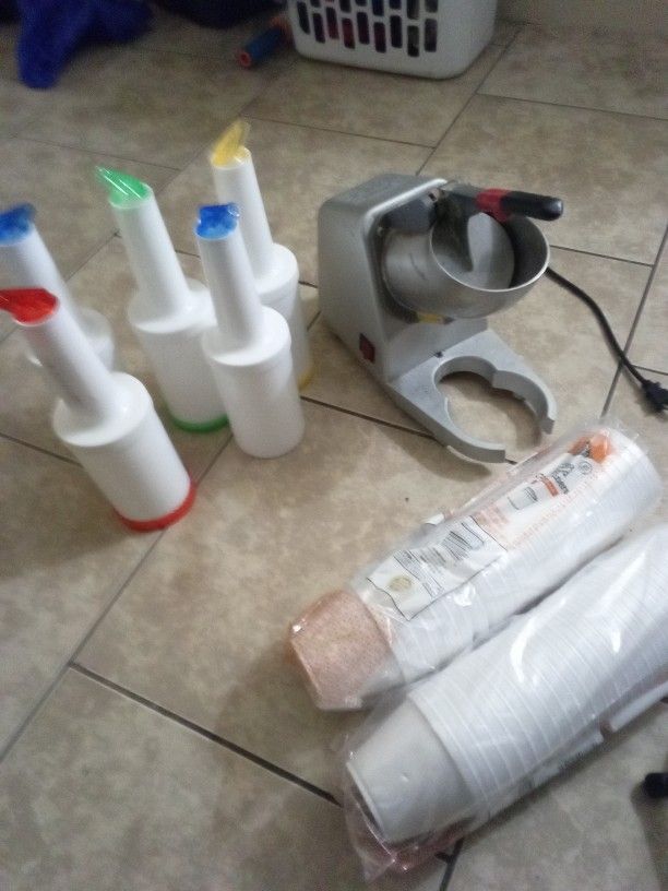 Ice Machine For Snow Cones