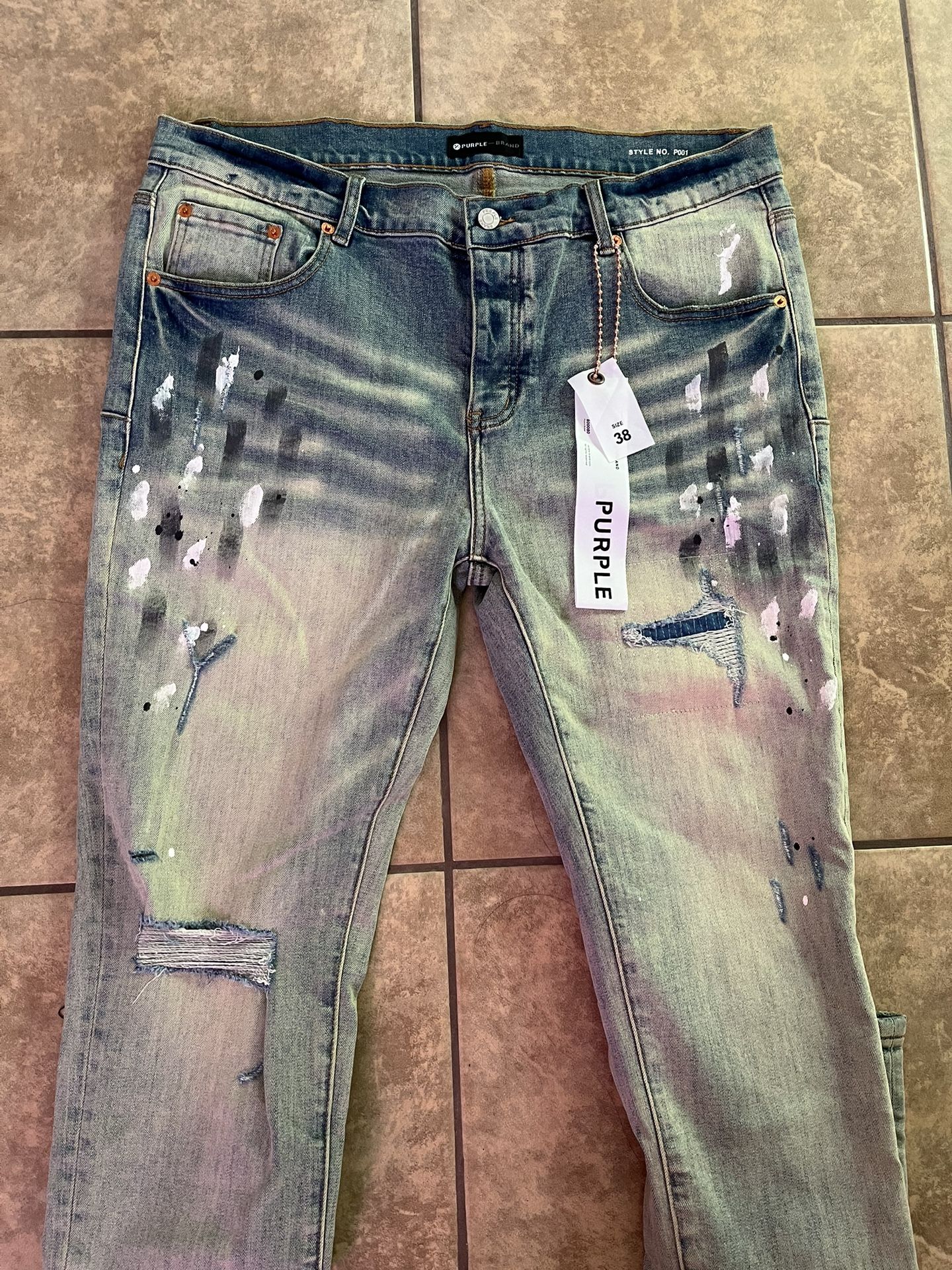 Purple Jeans Size 38