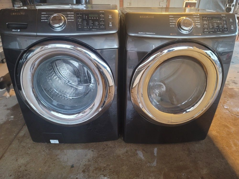 Samsung steam washers and dryer electric 
