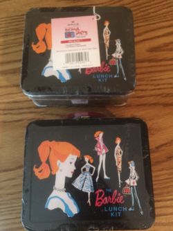 Rare Barbie Lunch Kit Lunch School Box Hallmark