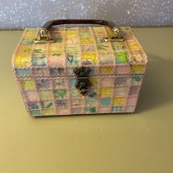 Decoupage Wood Box Purse