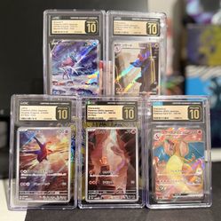 Pokemon- CGC Pristine 10 Slabs Lot