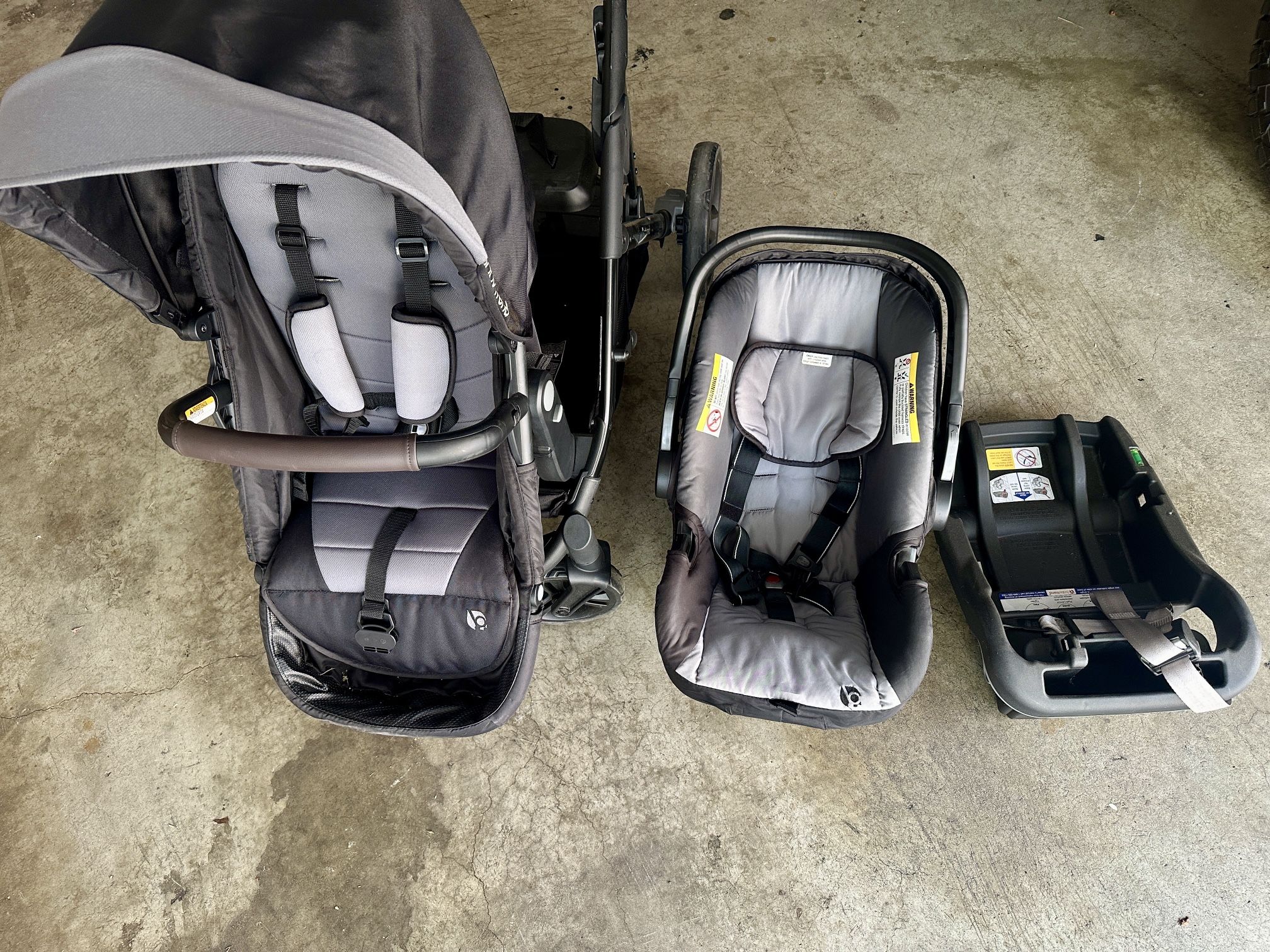 Baby Trend Morph Single to Double Modular Stroller, Dash Black