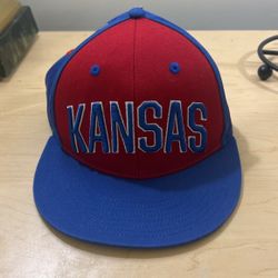 Adidas Kansas blue and red Adjustable Snapback 