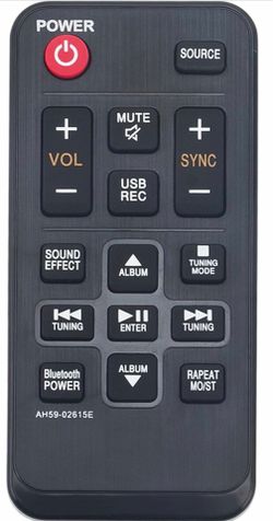 Remote control for Samsung Sound Tower TW-J5500 TW-J5500/ZA TW-J5500/ZX TWJ5500 TWJ5500/ZA TWJ5500/ZX