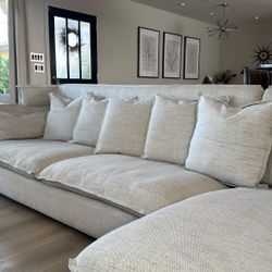 Sectional Down Filled Couch 